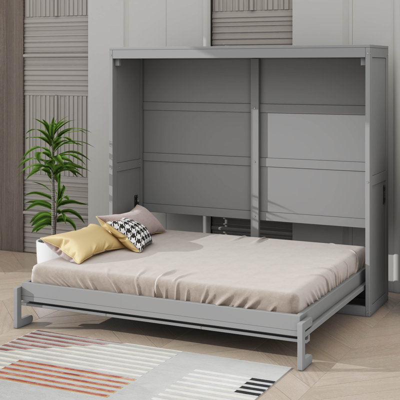 Lit escamotable escamotable Murphy, Gris