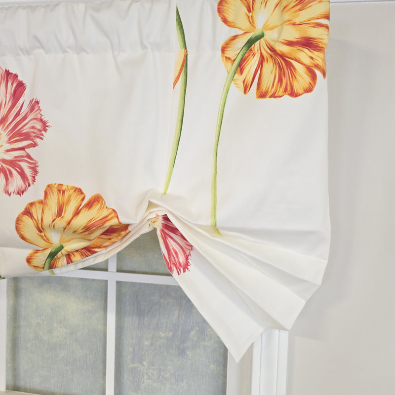 La Tulipe Butterfly Valance, Blanc