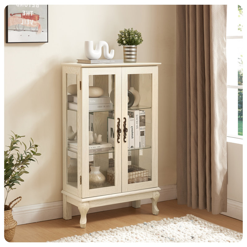 26'' W Display Case, White