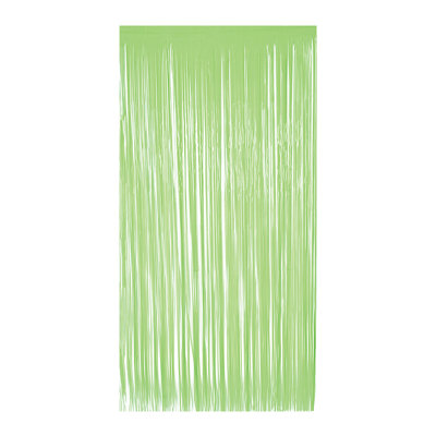 Rideau à franges en plastique 1 pli