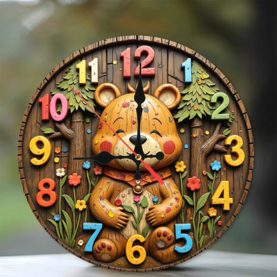Horloge murale Blue Raven_2