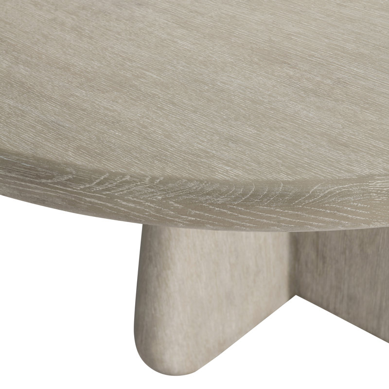 Arcadia Extendable Oak Round Dining Table