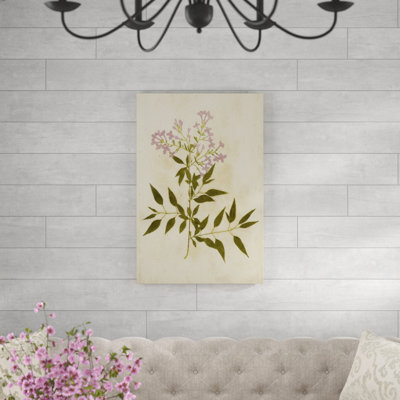 «Botanical Impression V», peinture sur toile