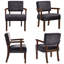 Fauteuil d'appoint 23 po en velours avec pieds en bois massif-2132074132
