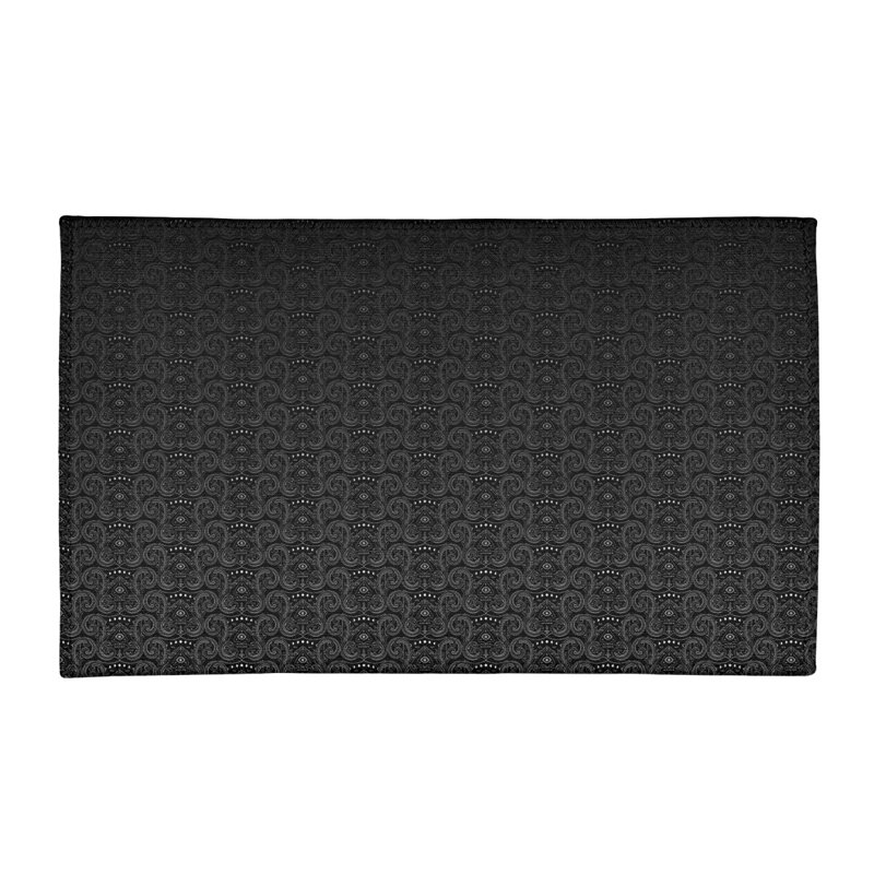 Tapis bleu de troisième œil, Rectangle 2 pi x 3 pi