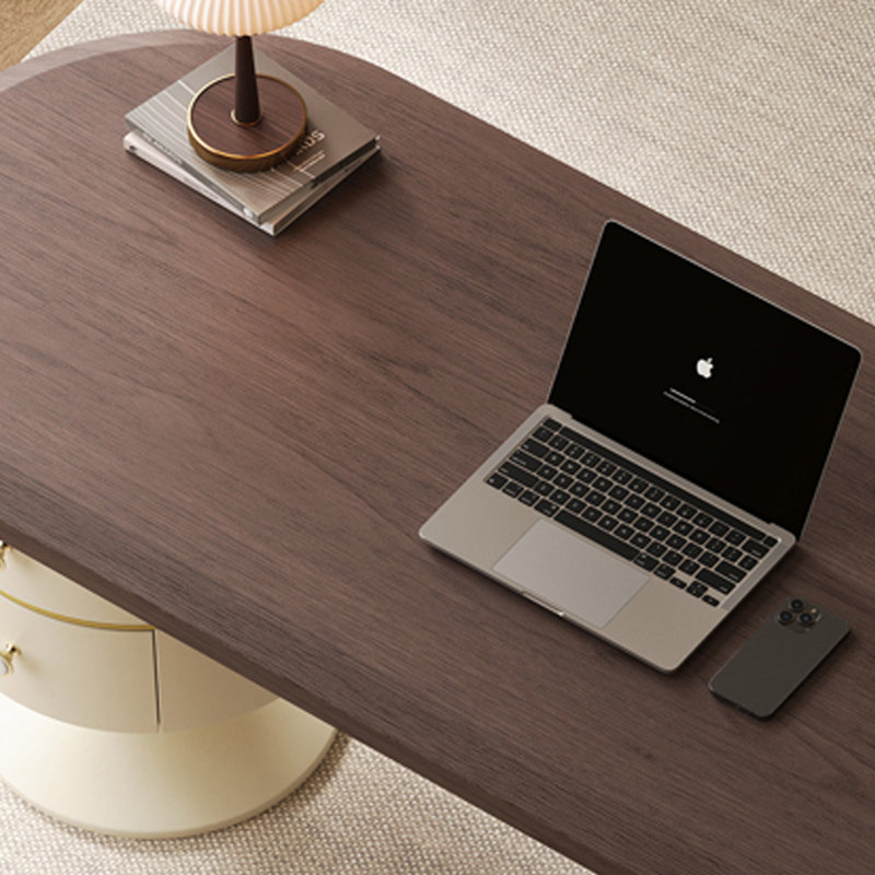 Bureau moderne, moderne, luxueux, épais, irrégulier et durable, H 29,52 po x l 62,99 po x P 23,62 po
