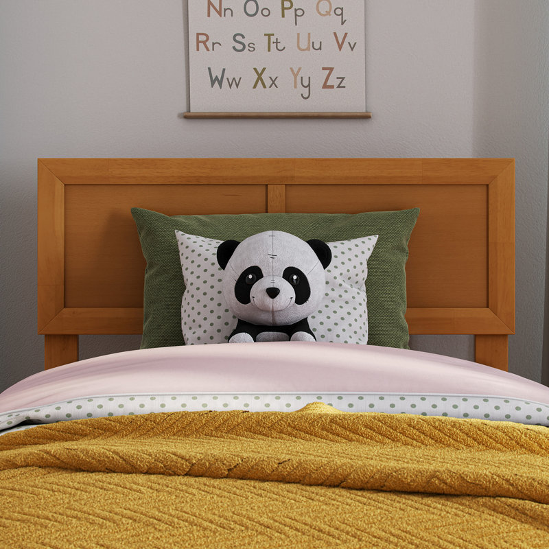 Avaleen Wood Headboard, Twin, Light Toffee