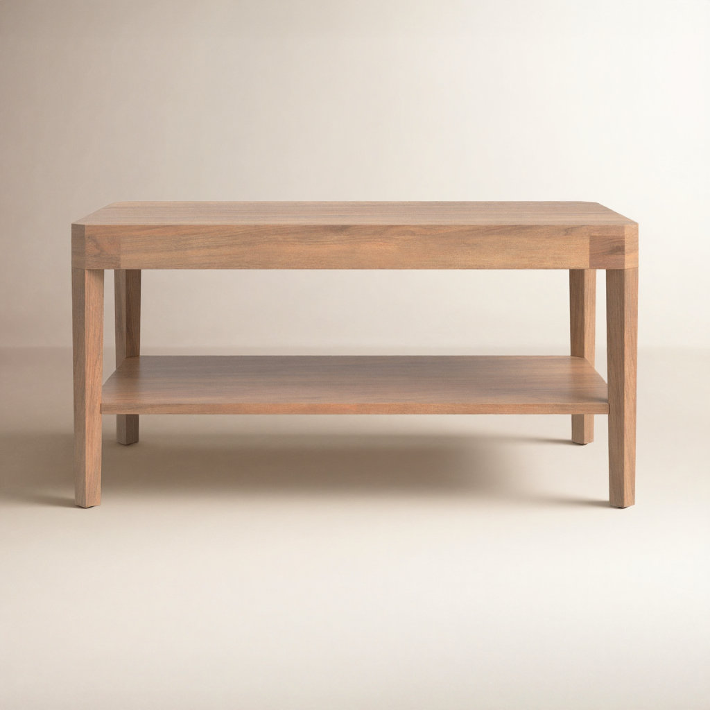 Ardentown Solid Wood Single Coffee Table, Natural