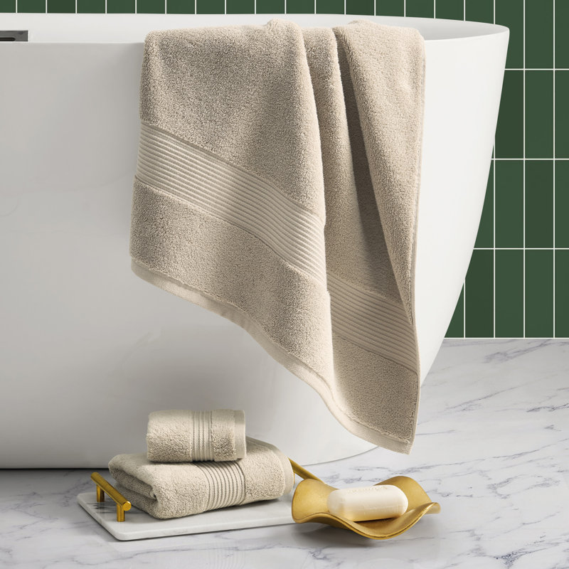 Solid Towel Set, Brown
