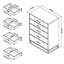 Malaki 80cm W 5 - Drawer Chest of Drawers