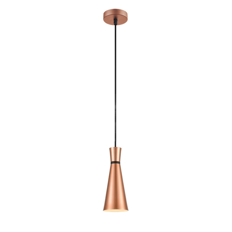 Kyler 1 - Light Cone Pendant, Copper