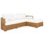 Anguilla Wicker Outdoor Chaise Sectional-752141508