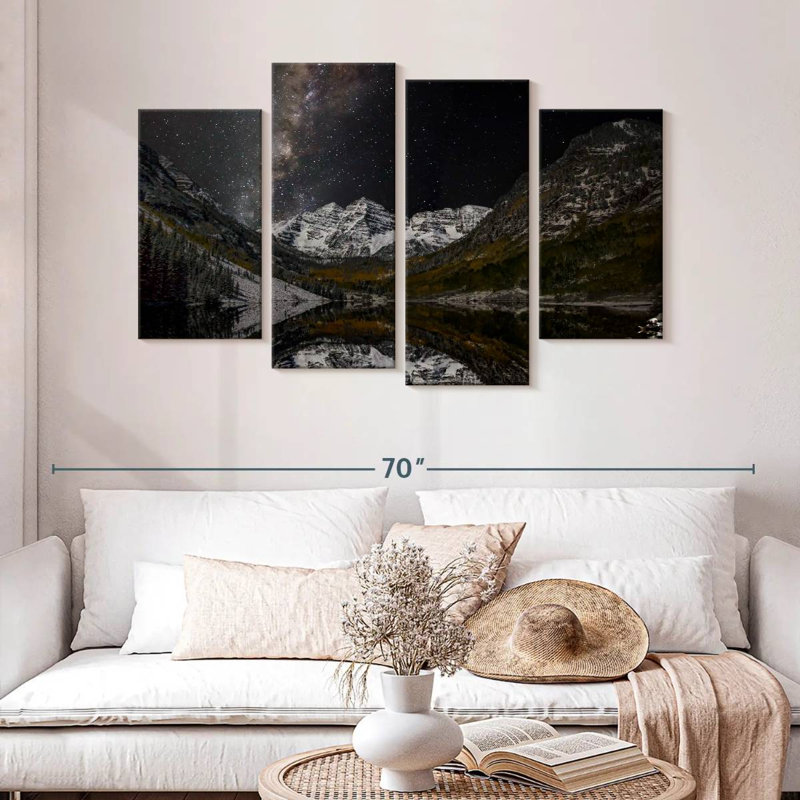 Alvord Maroon Bells Milky Way, 32" H x 52" W
