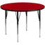 Table ronde mobile en stratifié Goddard-12526356-40480847