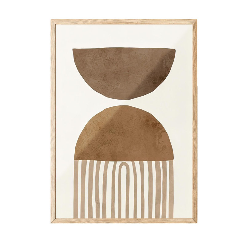 Peinture décorative encadrée