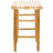 Kazbah Upholstered Counter Stool with Solid Wood Frame