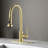 Pull Down Kitchen Faucet With Sprayer-111235210