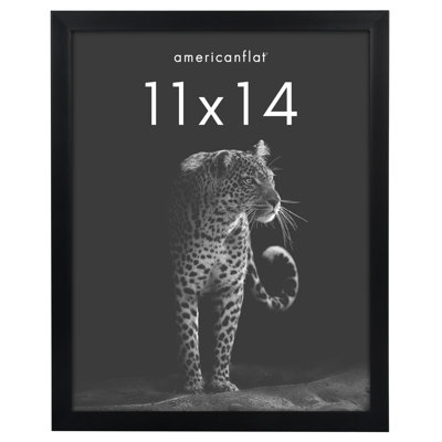Americanflat Gallery-Style Deep Molding Picture Frame To Secure Artwork, Prints, And Photos
