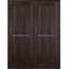 Porte double standard en bois manufacturé Avon 07 1H-76285788-76285789-91357087