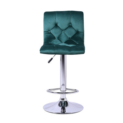 Swivel Adjustable Height Bar Stool by paj interiors