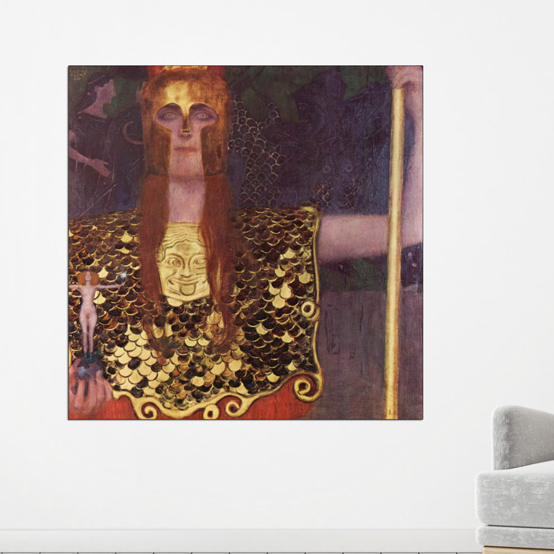Gustav Klimt - Wrapped Canvas Painting, 100cm H x 100cm W x 1.8cm D