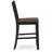 Taylen Swivel Solid Wood Counter Stool