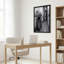 Art mural en toile noir et blanc-133482793