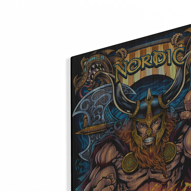 «Viking Sports Mascot» par Flyland Designs, H 24 po x l 16 po