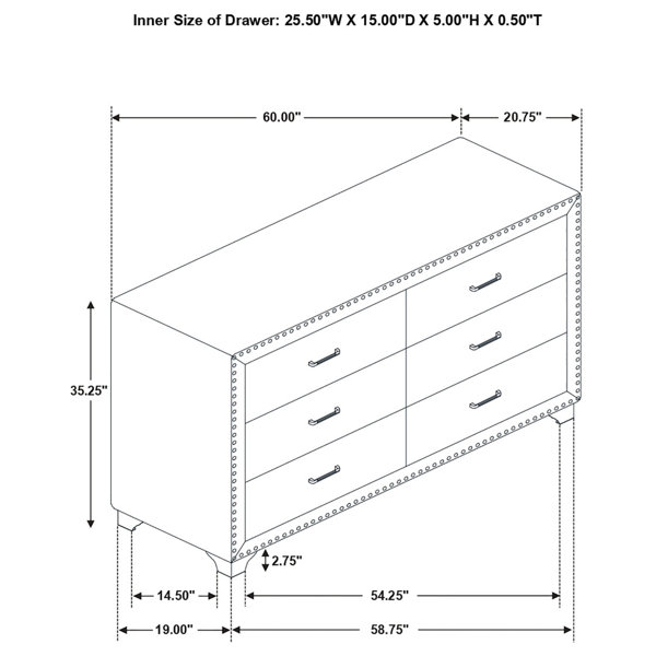 Dimensions du produit
