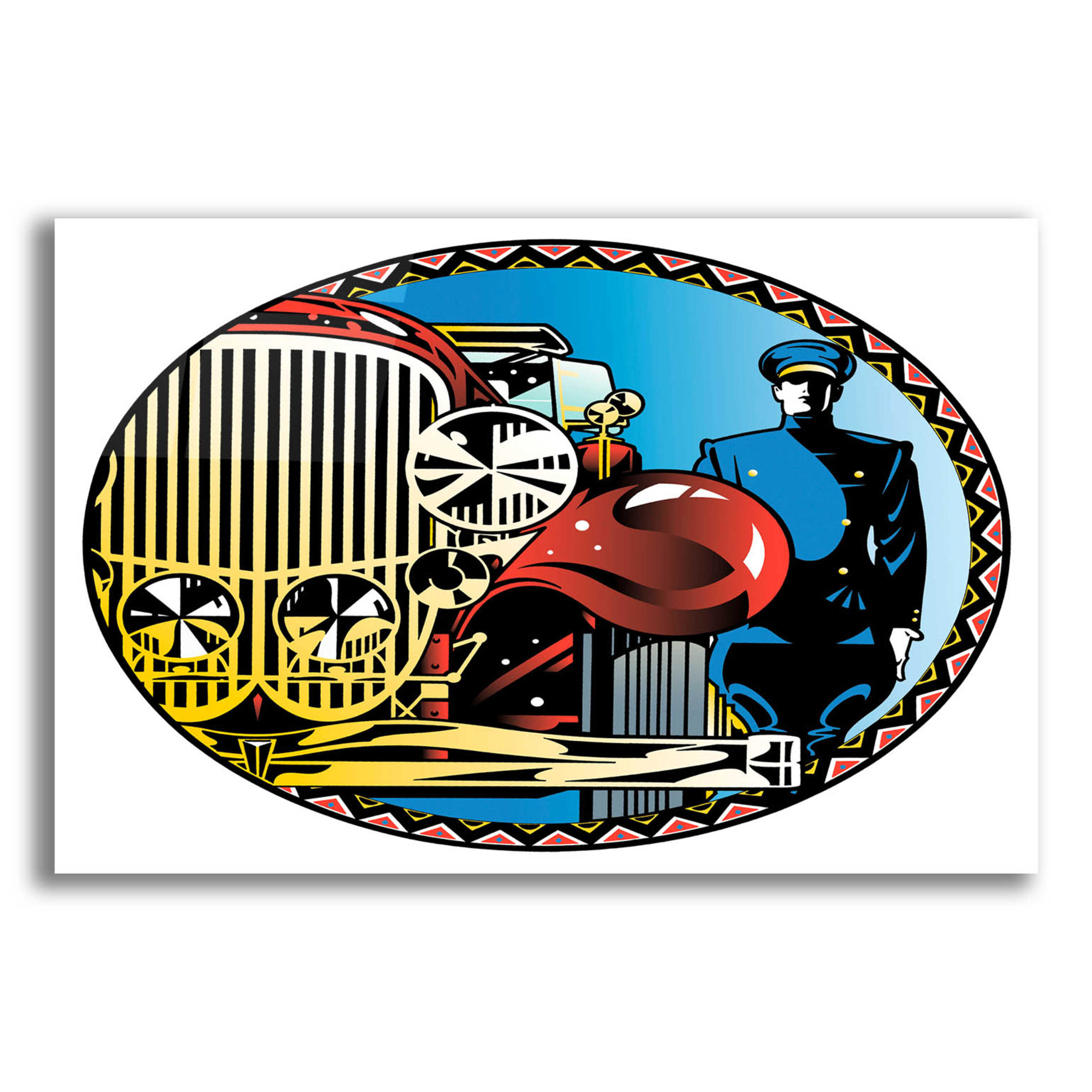 17 Stories Epic Art 'Valet' By David Chestnutt, Acrylic Glass Valet by ...