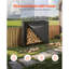 121.9cm W Log Rack