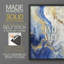 ABSTRACT Series CD III - Reproduction encadrée de qualité supérieure - prête à être accrochée - aucun clou requis - aucun clou requis-1804456019-1804456017