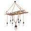 Kaylee 12 - Light Brown/Black Pendant