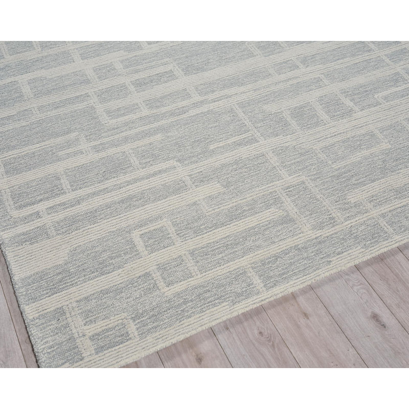 Park City Handmade Wool Geometric Area Rug, Rectangle 14' x 18'