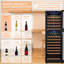 152 Bottle Built-In Refrigeration Dual Zone Freestanding Wine Refrigerator