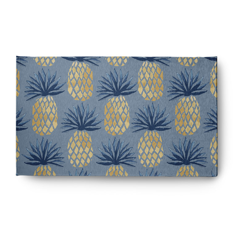 Chenille Floral Indoor Rug