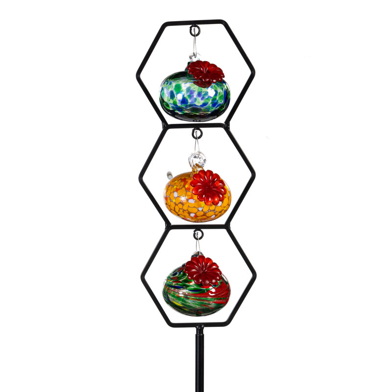 Piquet de jardin en verre