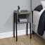 Table d'appoint, table d'appoint, table de bout, table de chevet, lampe, stratifié, métal, contemporain, moderne-2100739774-2100739777