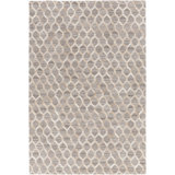 Medora Leather Area Rug in Yellow/Neutral