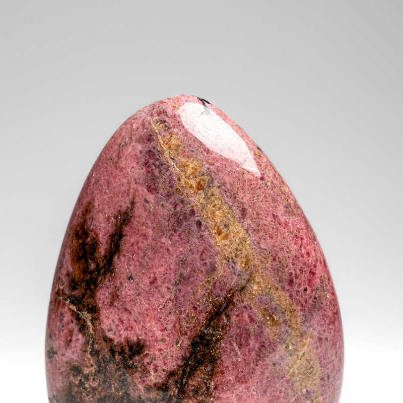 Polished Imperial Rhodonite Freeform From Madagascar (1.5 Lbs)