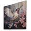 Humminbirds, fantaisiste, chuchotement floral - II, colibri sur bois-711875149