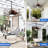 OutDoor Water Proof Ceiling Fan w/ LED Lights Quiet DC Motor Remote and App Contorl 3 Color Tone and 6 Speed