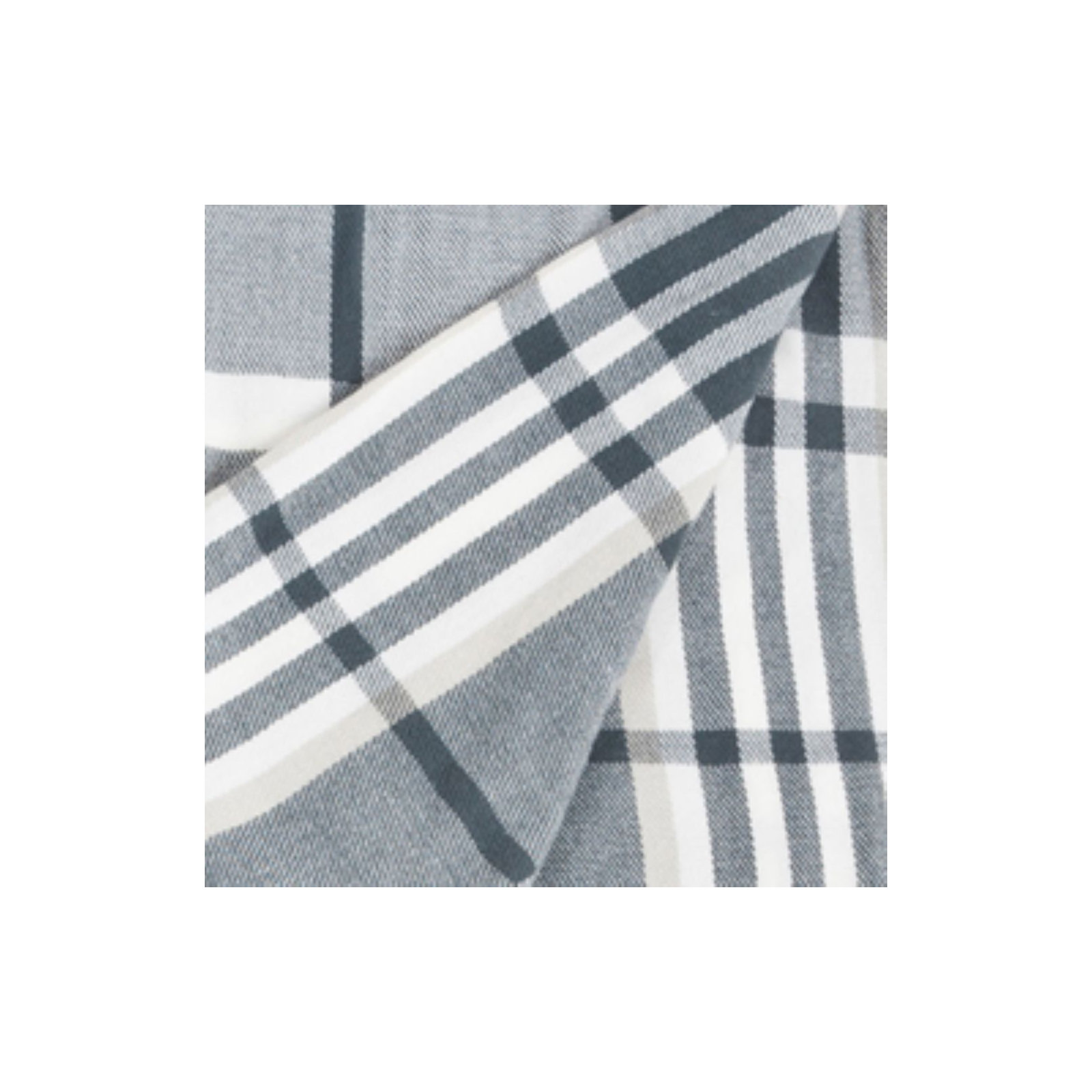 Sevan Collection Hand Woven Throw Blanket, Gray