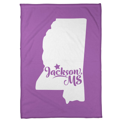 Jeté mississippi polaire jackson