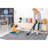 5X7 Grey/Oriental Non-Shedding Living Room Bedroom Dining Home Office Stylish And Stain Resistant Area Rug