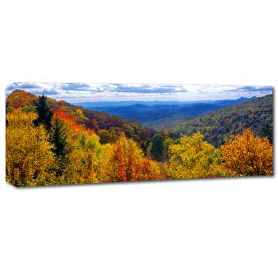 Schoodic «Autumn Forest», reproduction de photo sur toile tendue