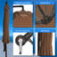 Parasol en porte-à-faux 120 po avec base lestée-66944697