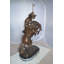 Statue bronze Tressa Jumbo Bronco Buster par Frederic Remington - Célèbre art américain, L 19 po x l 11 po x H 36 po
