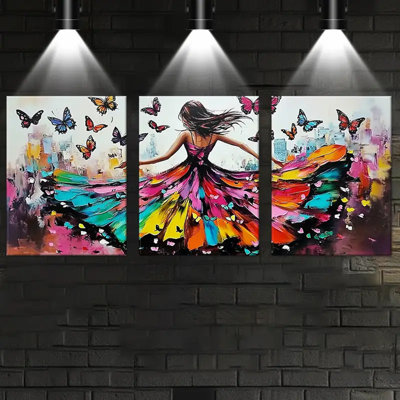 3 Piece Wrapped Canvas Painting