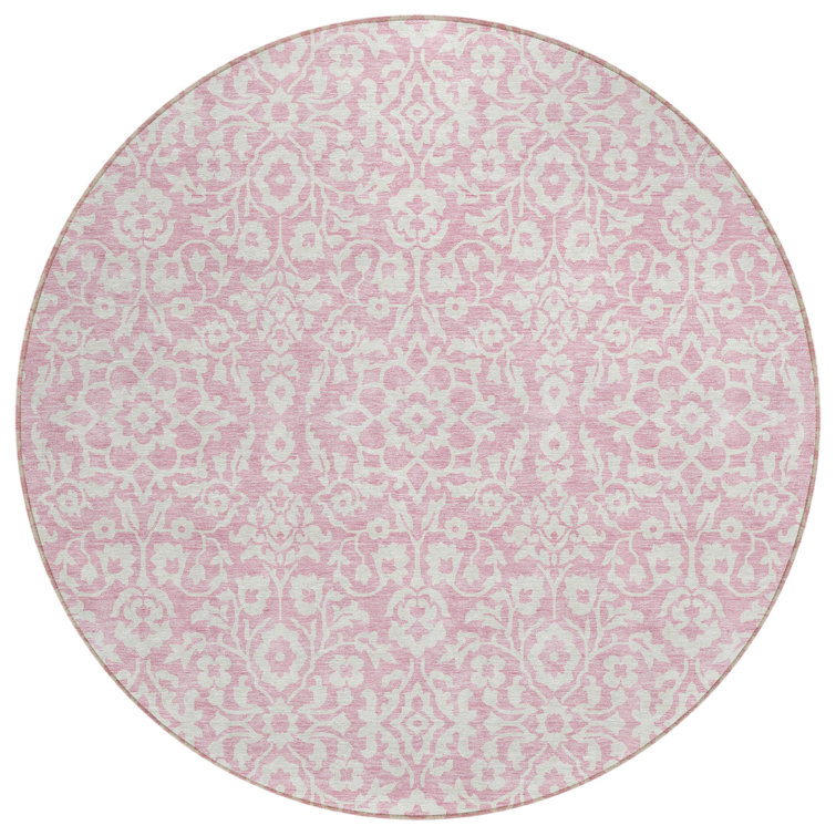 Flatweave Floral Indoor / Outdoor Rug